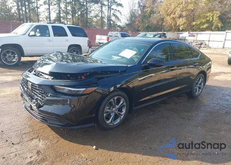 2023 Honda Accord Hybrid Ex-L z USA, uszkodzony, nr VIN 1HGCY2F60PA035480